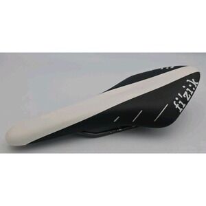 Fizik Arione R7 Racing Saddle White Black Chromoly Leather Road Bike Seat Italy